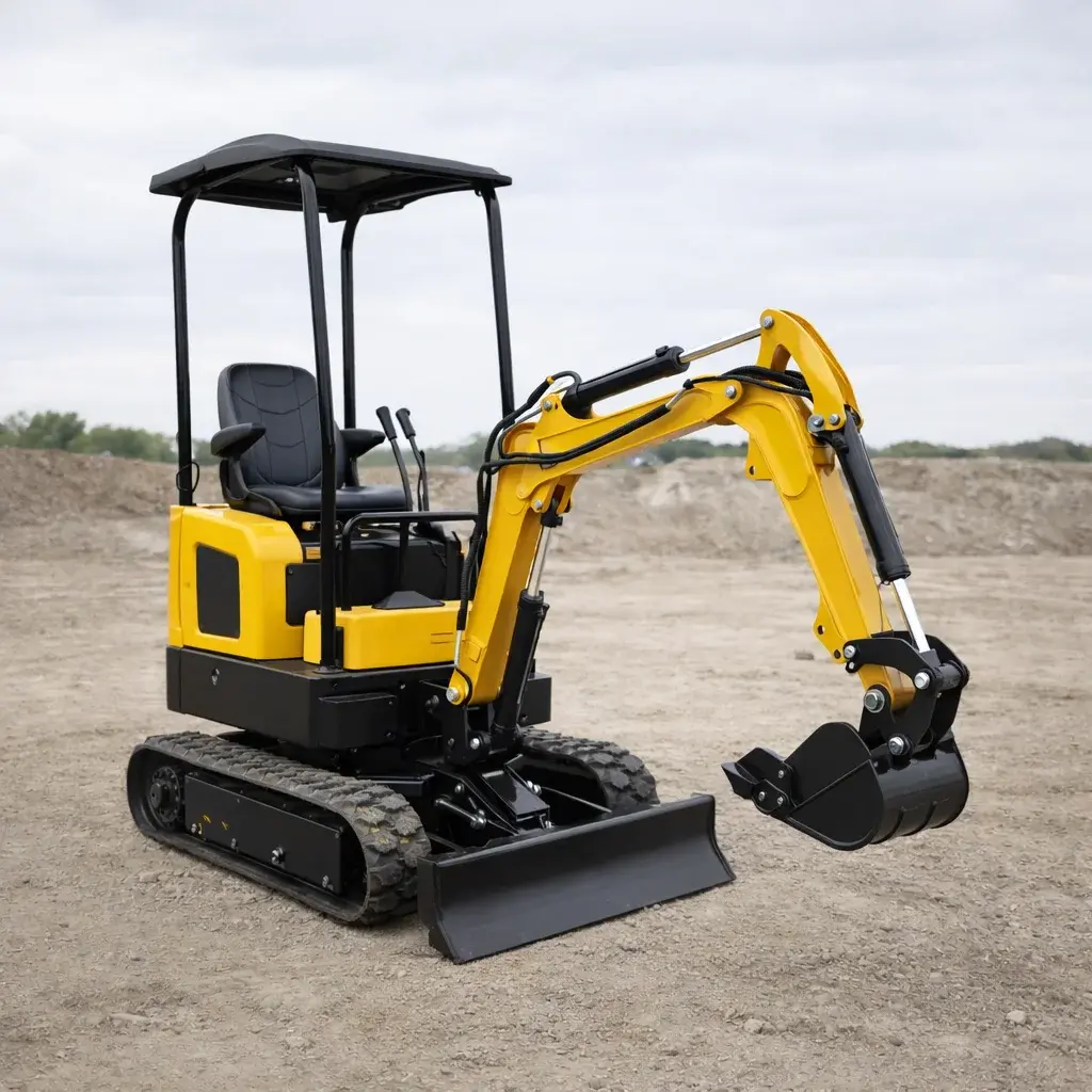 Micro excavator for tight access work